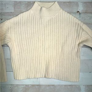 Girls Zara mock neck sweater